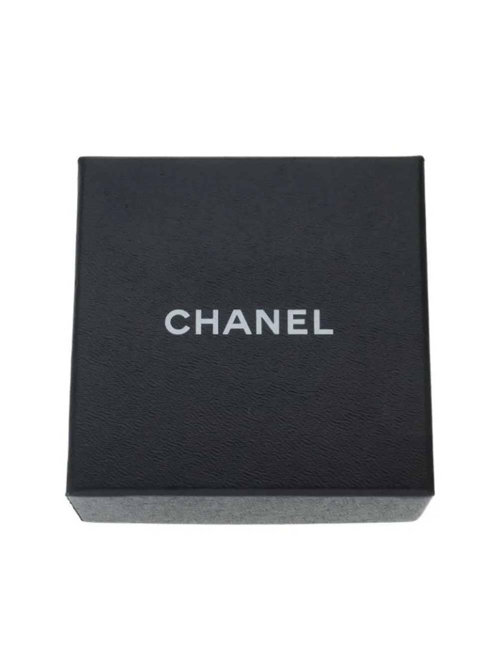 Chanel CC Logo Cross Motif Brooch Brass